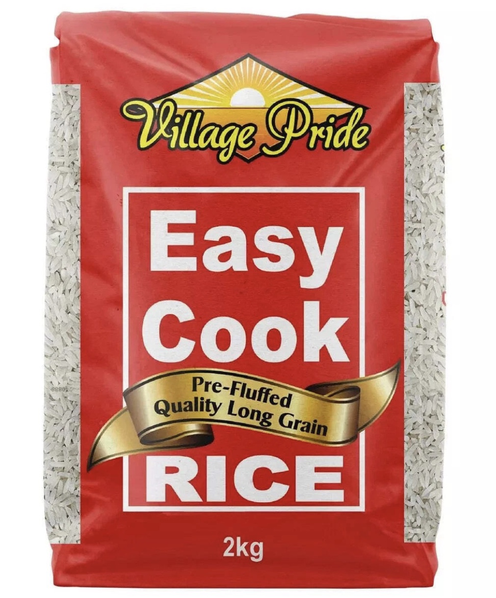 Village pride easy cook rice 2kg