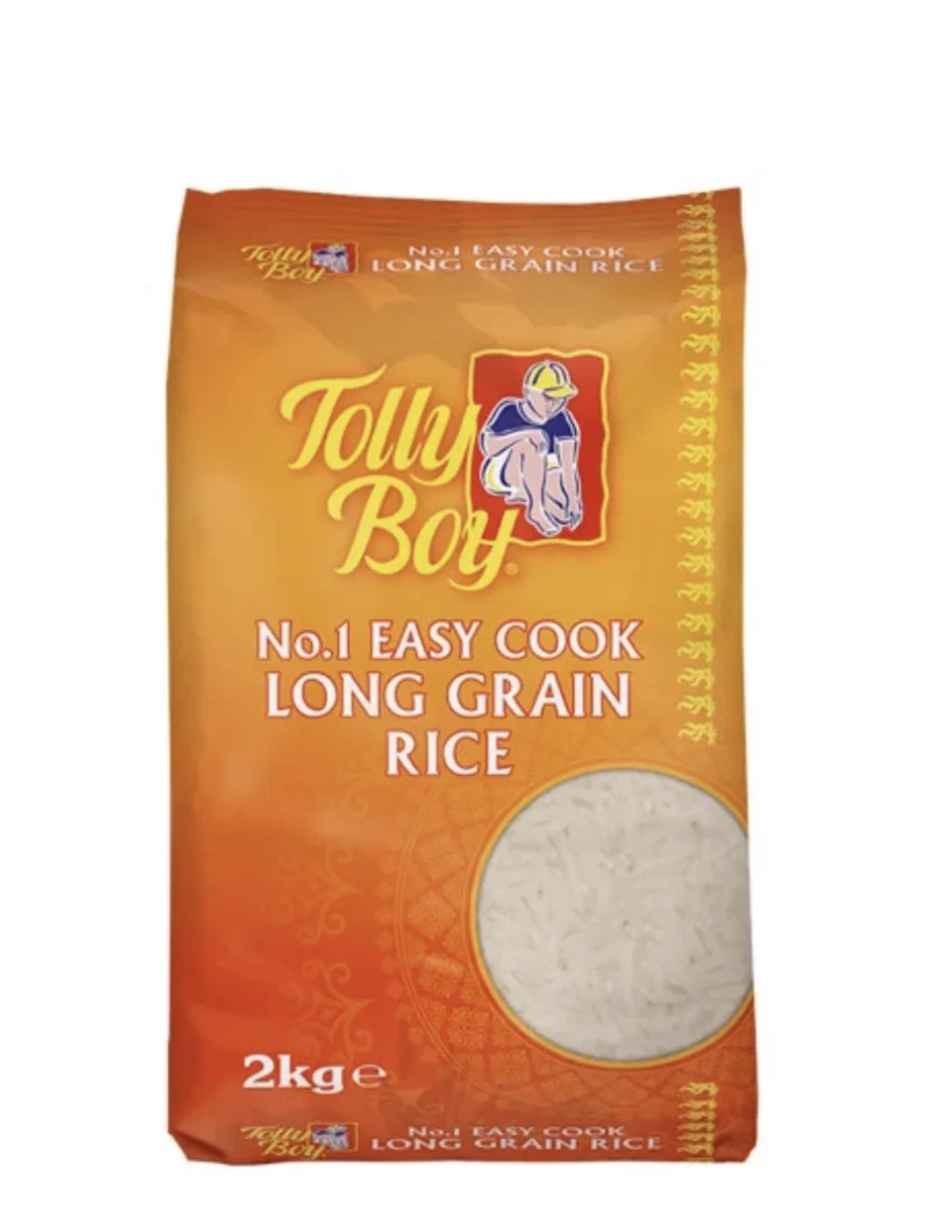Tolly boy long grain rice 2kg
