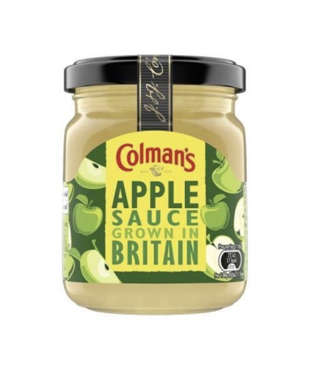 Colman’s apple sauce