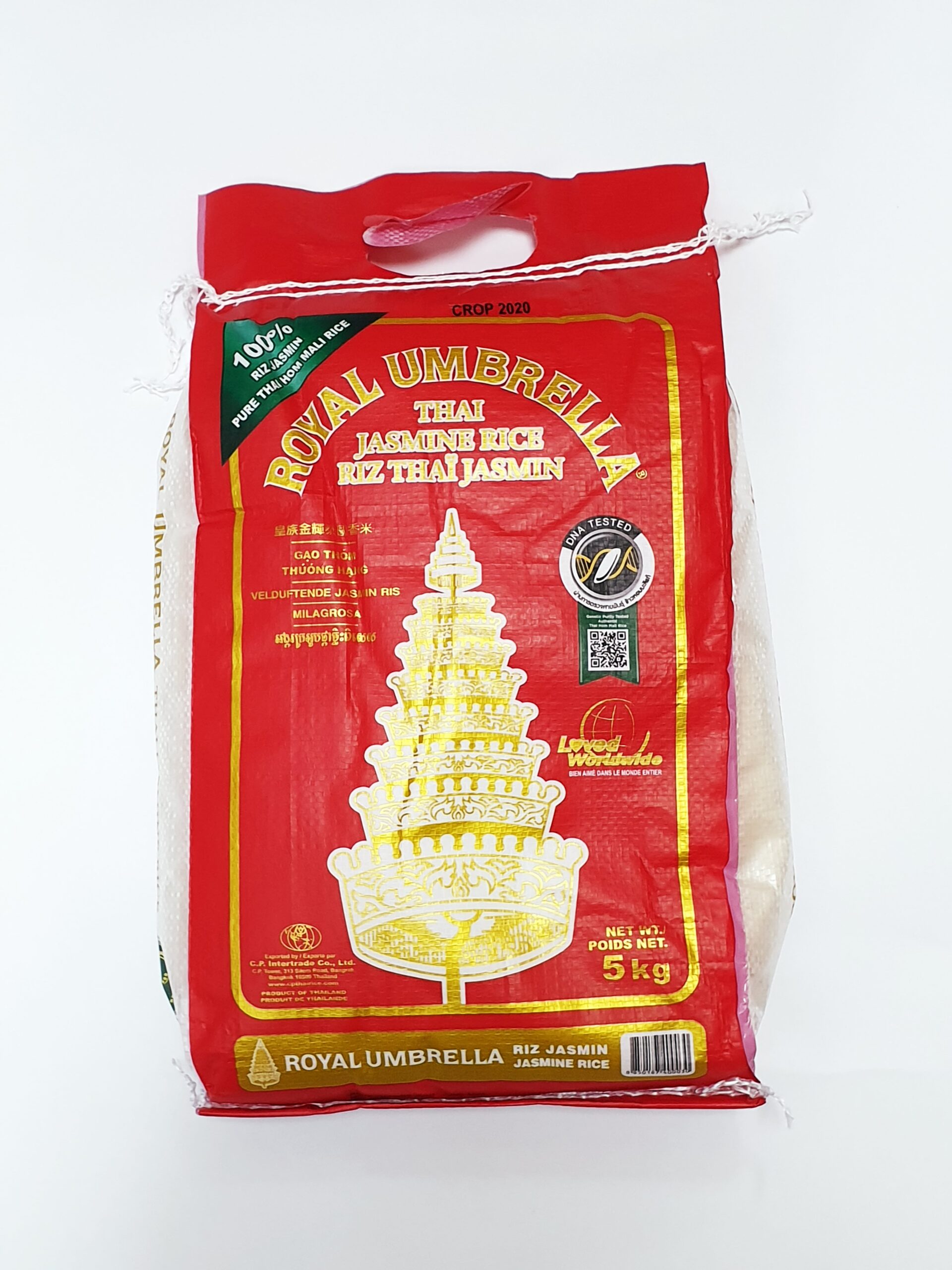 Royal umbrella jasmine rice 5kg