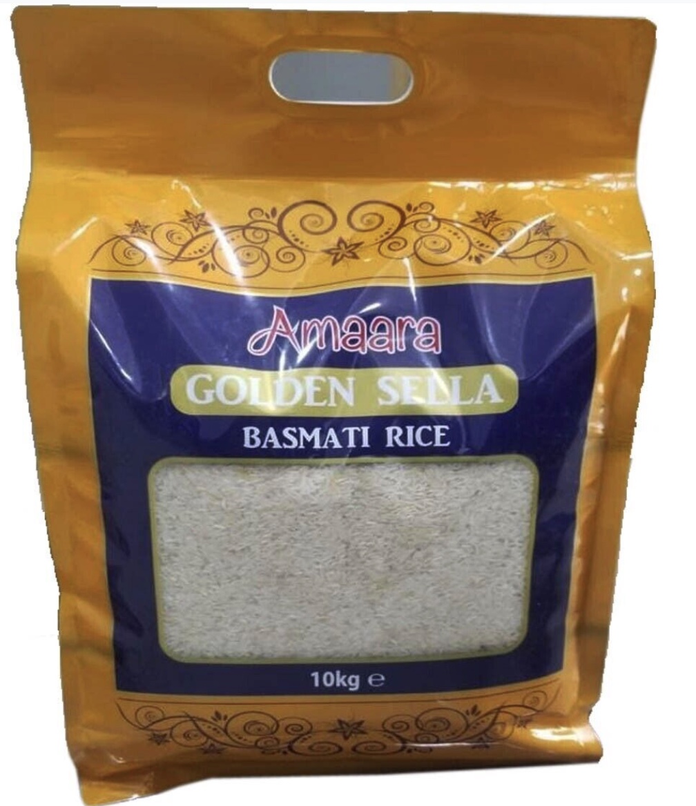 Amaara golden sella basmati rice 10kg