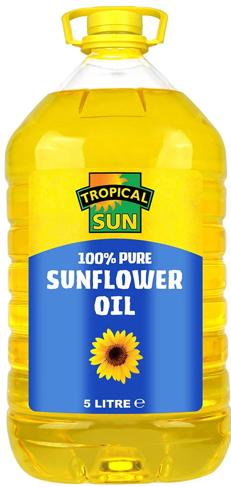 Tropical sun sunflower oil 5 litre