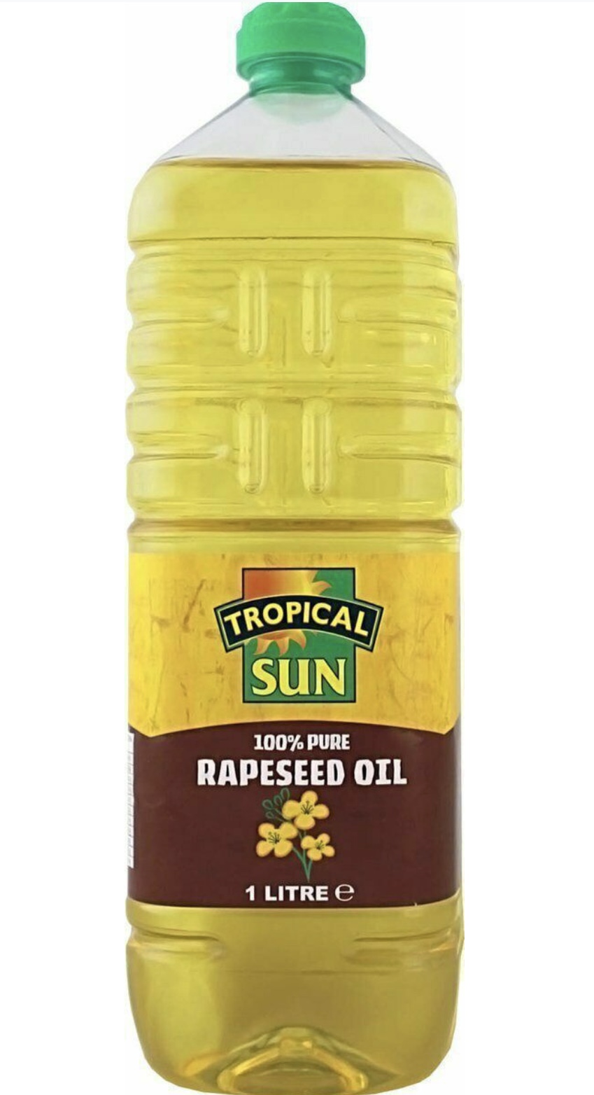 Tropical sun rapeseed oil