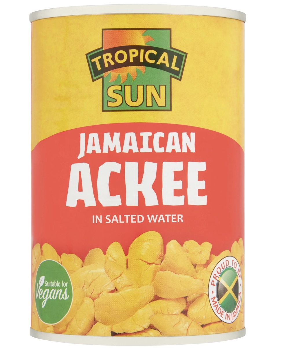 Tropical sun Jamaican ackee