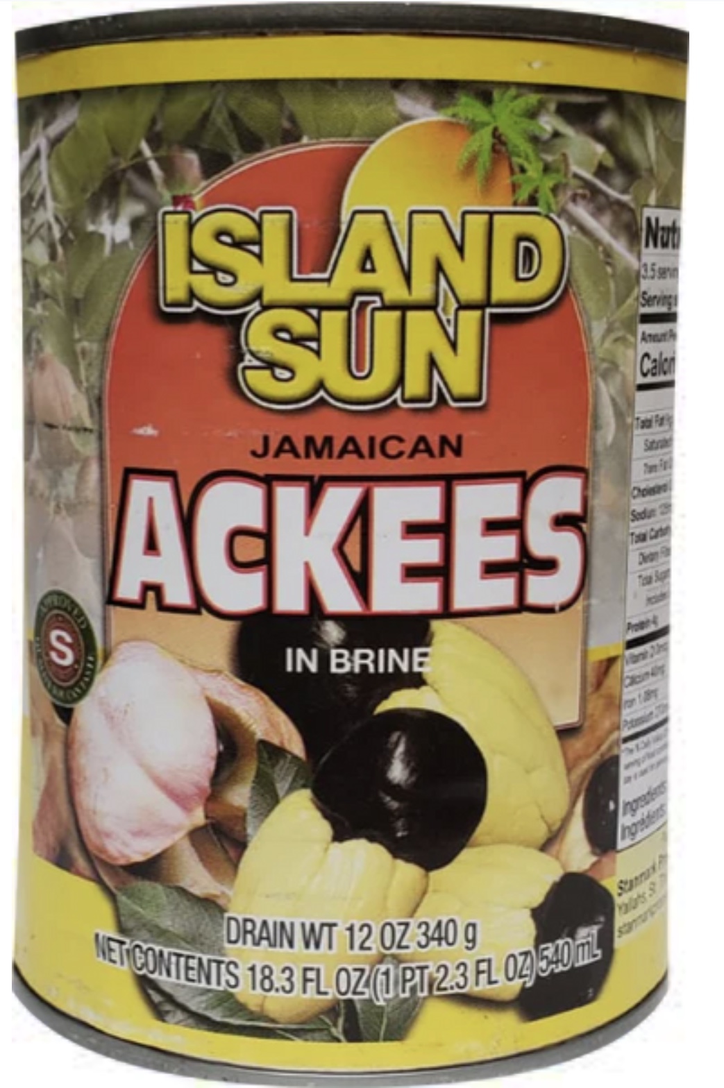 Island sun Jamaican ackees