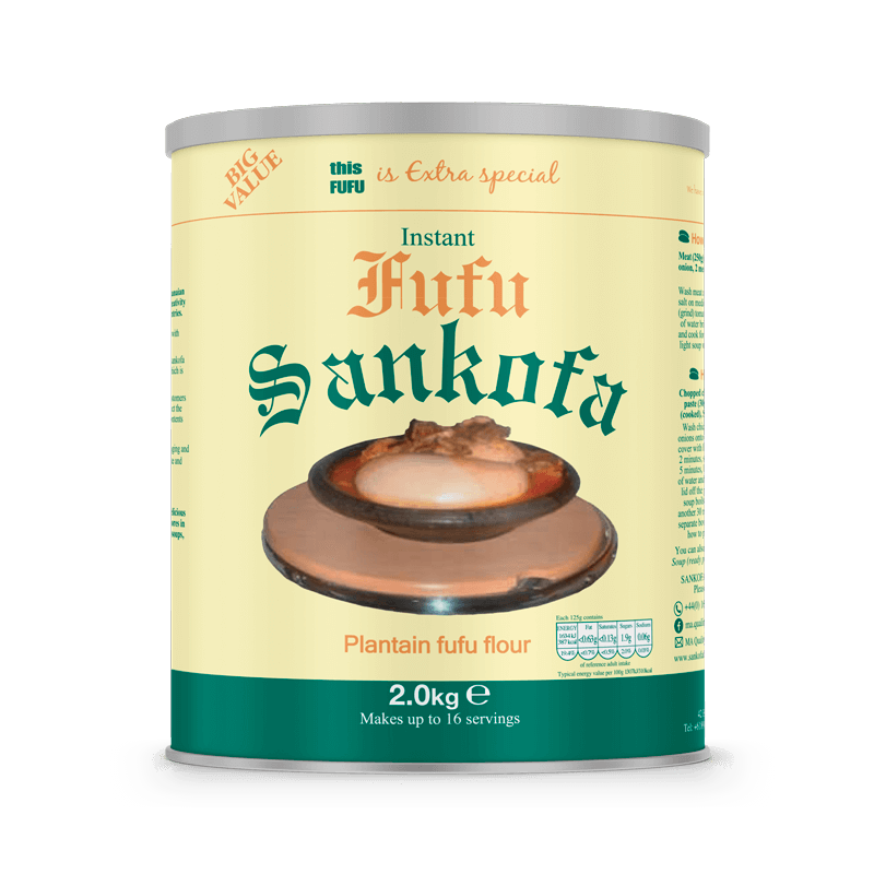 Instant fufu sankofa 2.0kg
