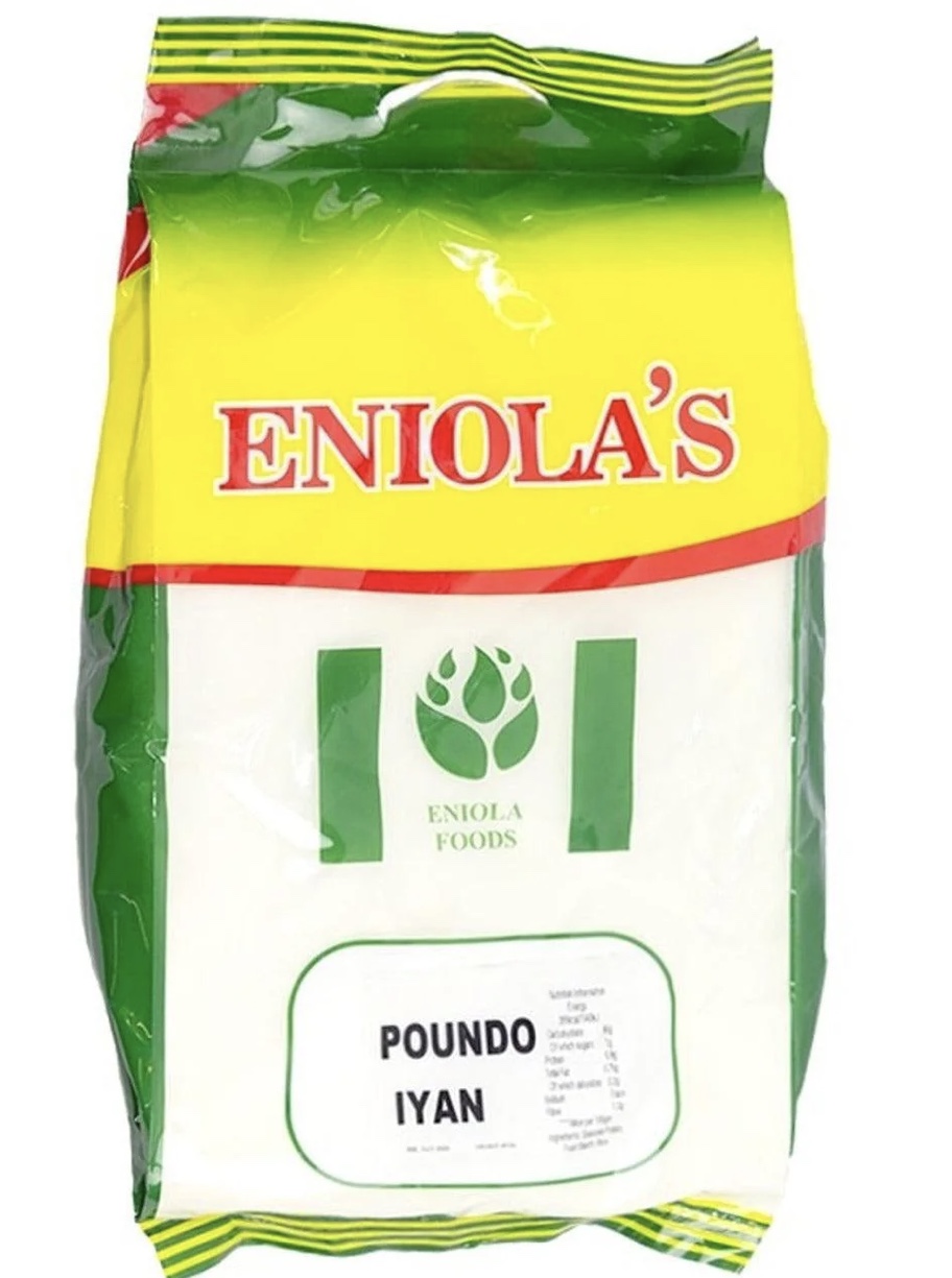 Eniola’s poundo iyan 4kg
