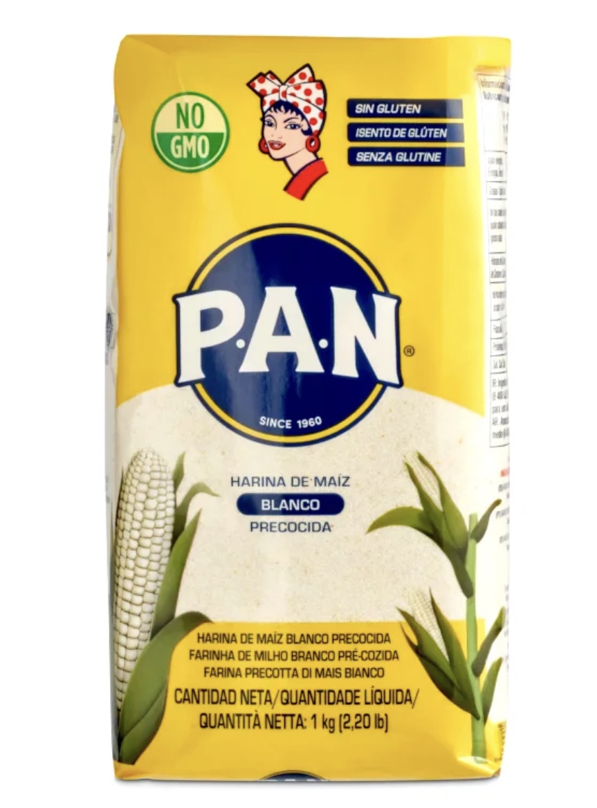 P.A.N blanco maiz