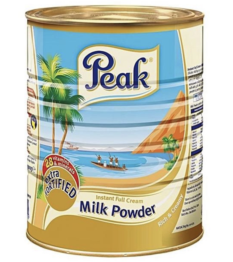Peak milk powder
