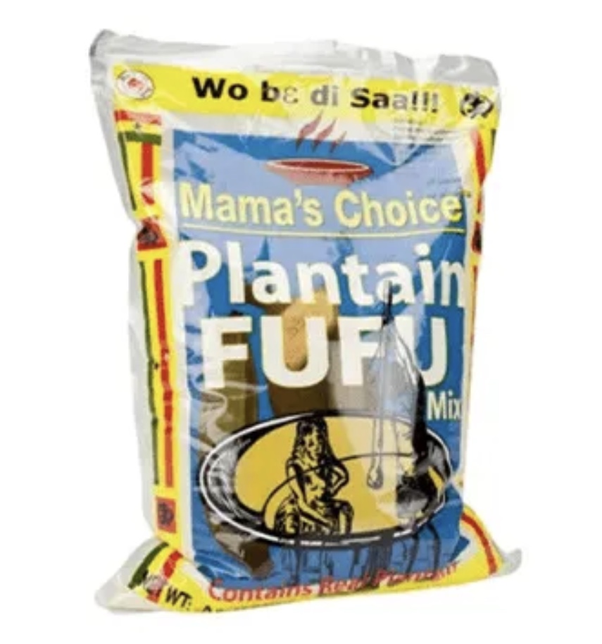 Mama’s choice plantain fufu mix