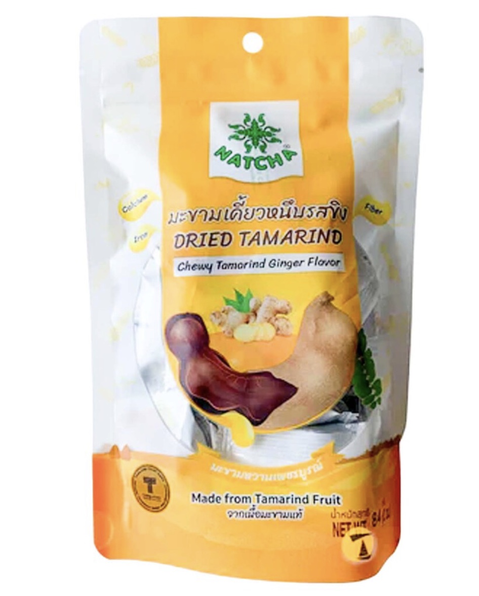 Natcha chewy tamarind ginger flavor