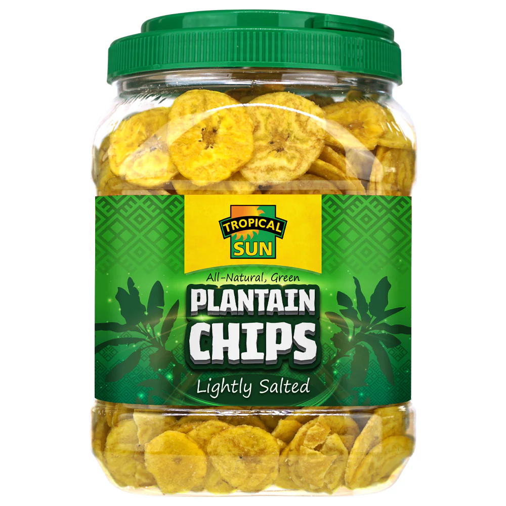 Tropical sun plantain chips