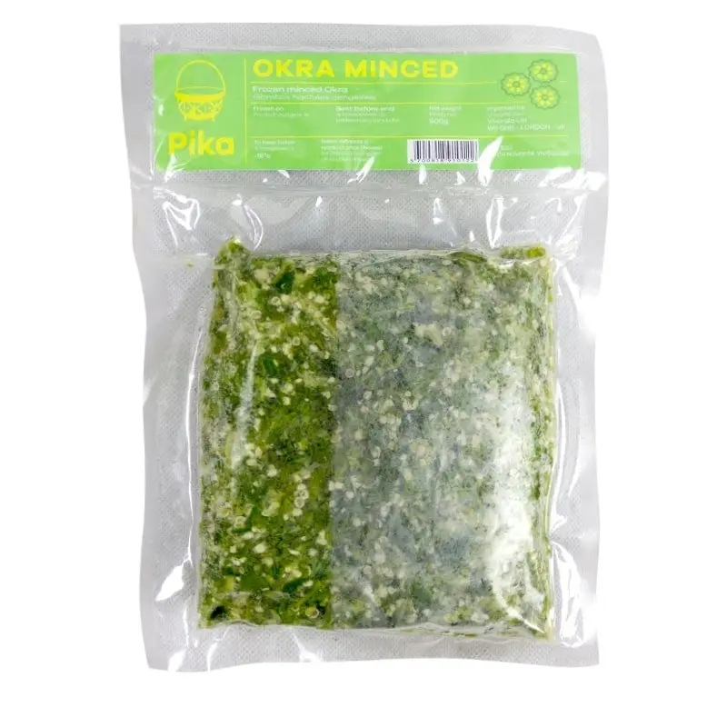 Pika okra minced