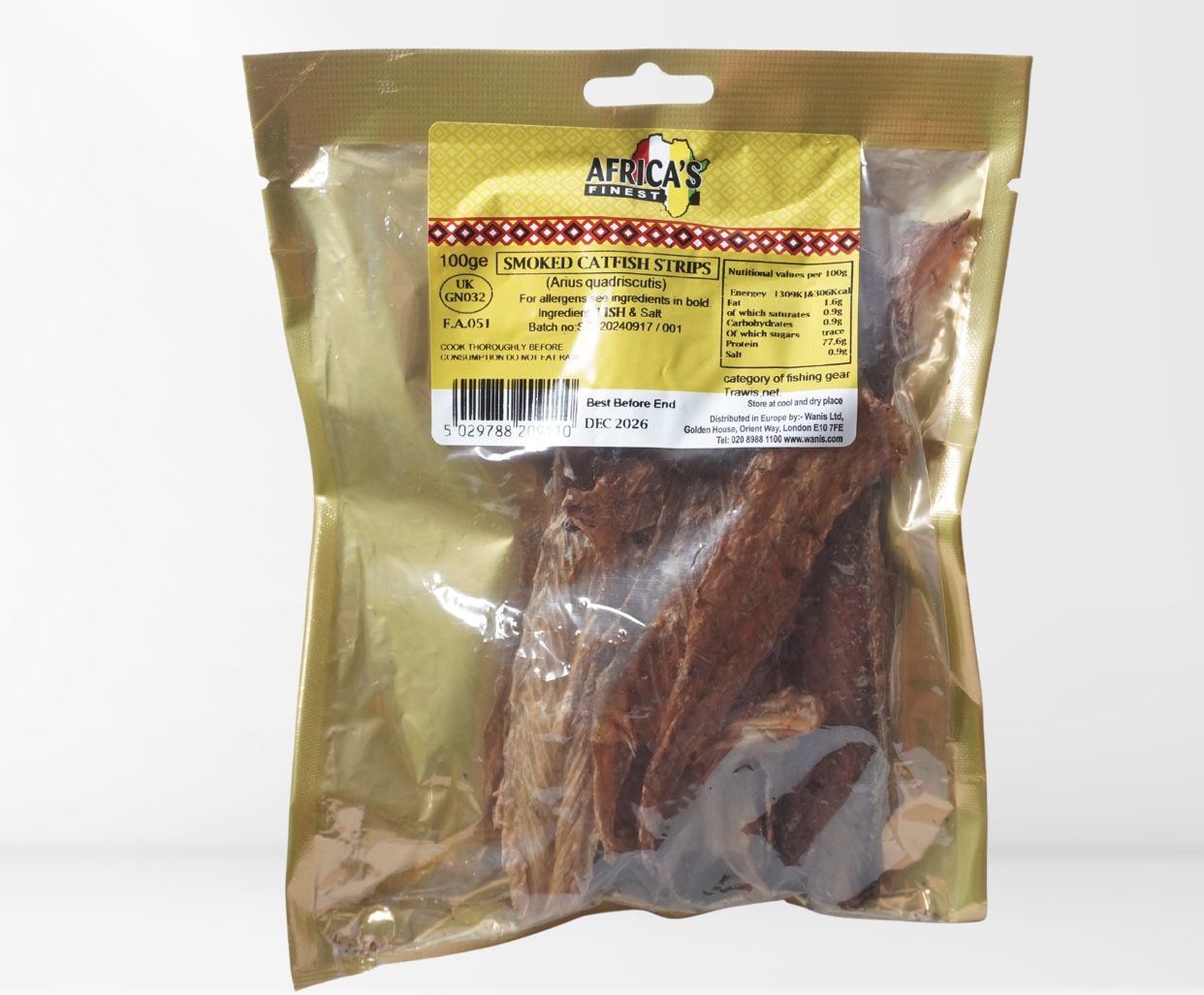 Africa’s finest smoked catfish strips